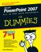 [Dummies 01] • PowerPoint 2007 All-in-One Desk Reference For Dummies